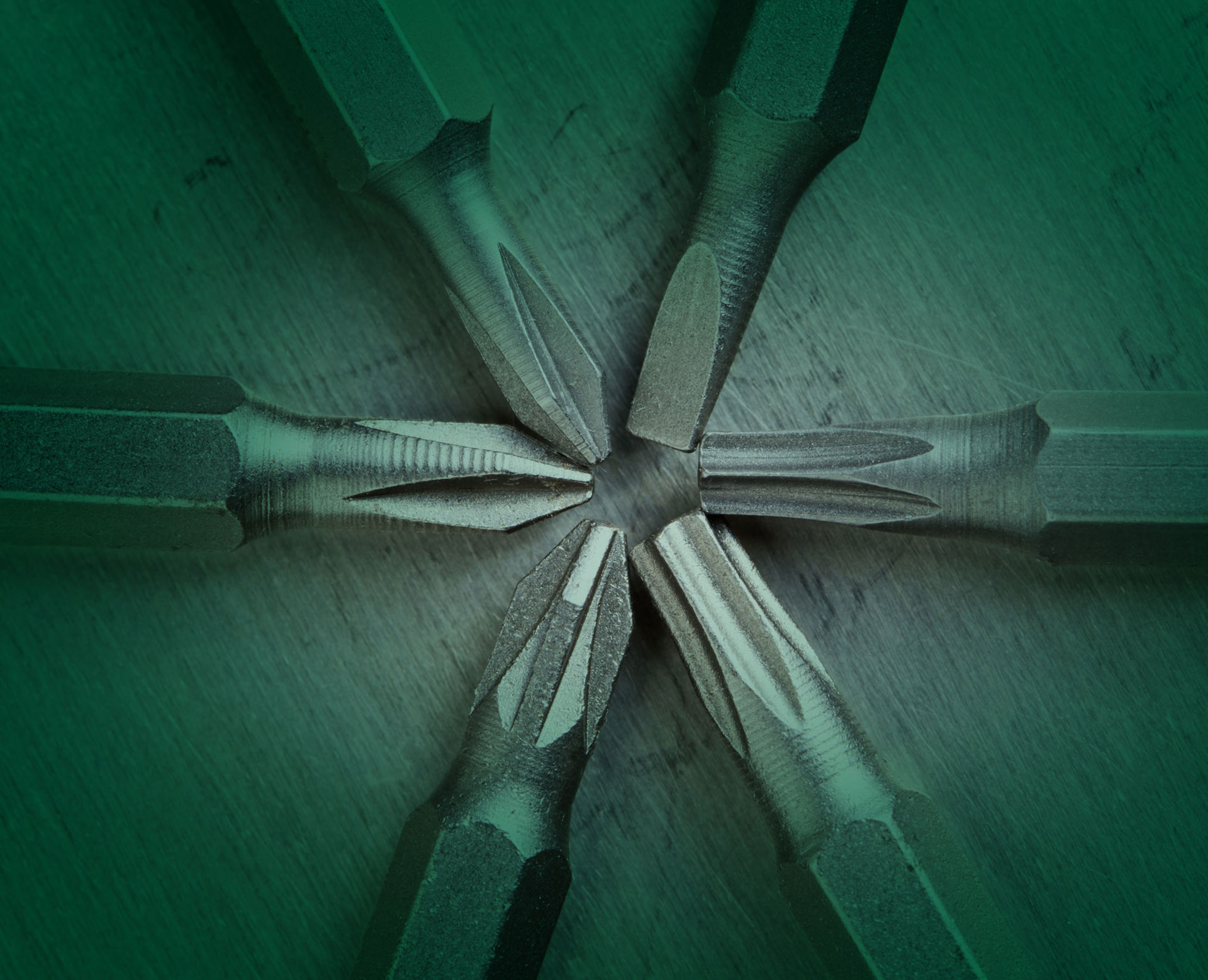 Bits Green Overlay