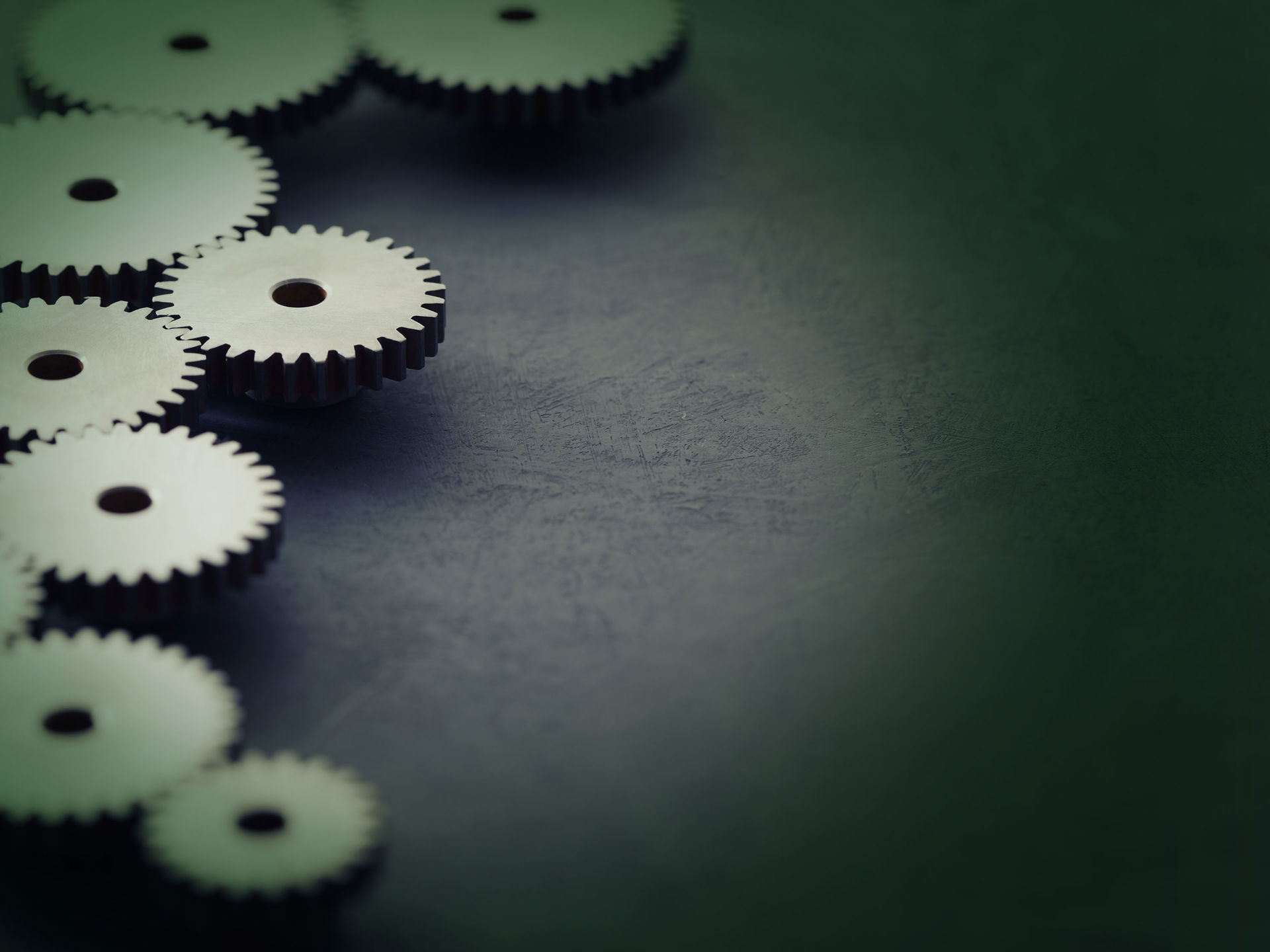 Erhverv Tandhjul Green Overlay